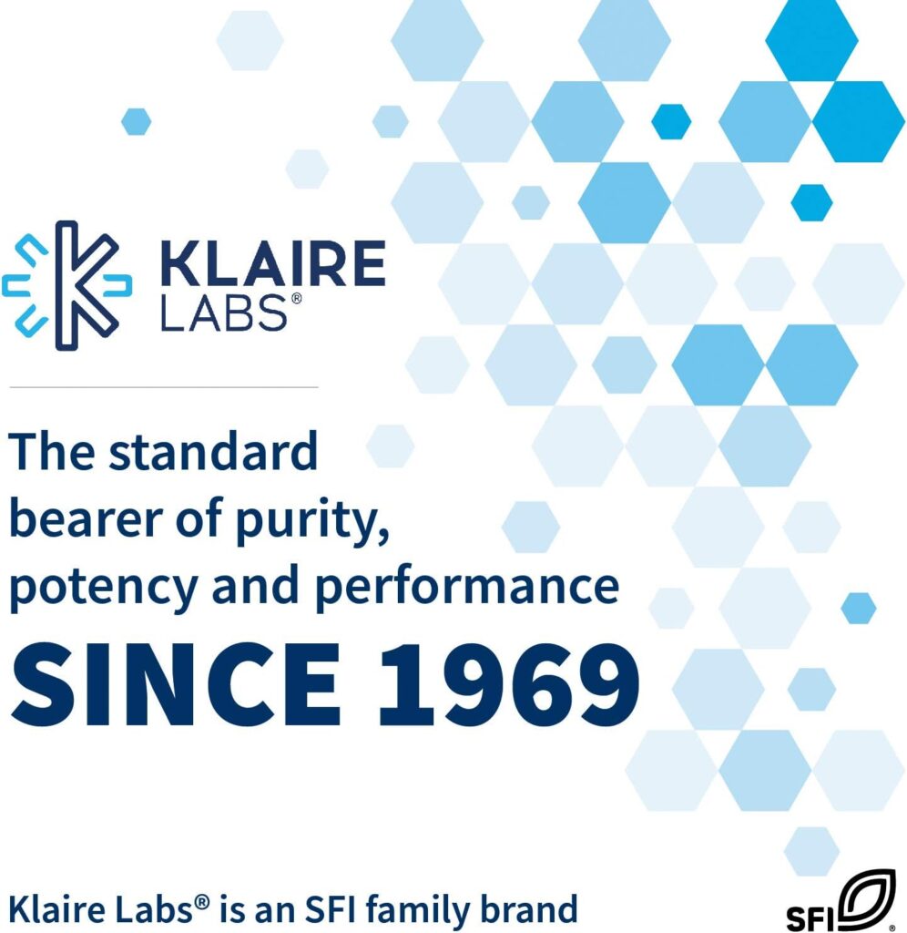 Klaire Labs Stress Support Complex - Adaptogenic Blend with GABA, L-theanine  Valerian, No Dairy or Wheat (180 Capsules)